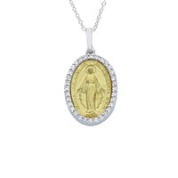 Collana Soprana Gioielleria Donna in Oro Diamante 0.15 Ct 255695 - 255695